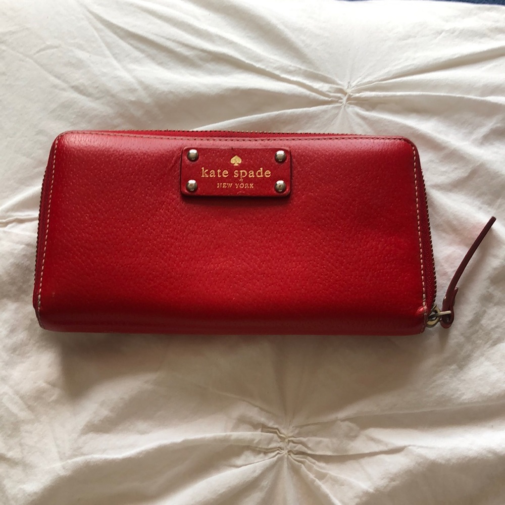 Kate Spade Red Wallet